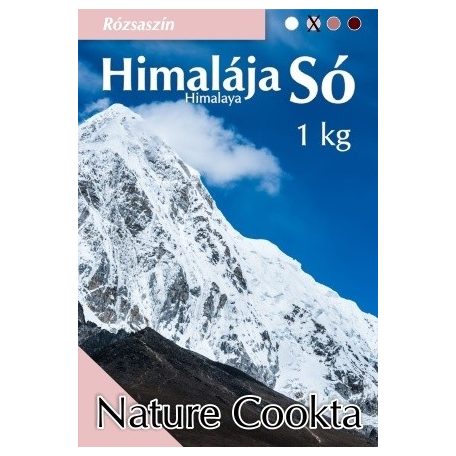 Natur Cookta Himalája só 1000 g