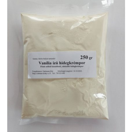 Mester család vanília ízű hideg krémpor 200 g
